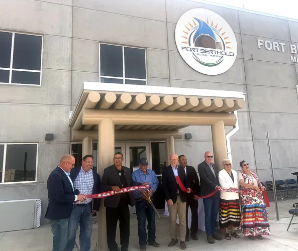 MHA Nation celebrates new water treatment plant